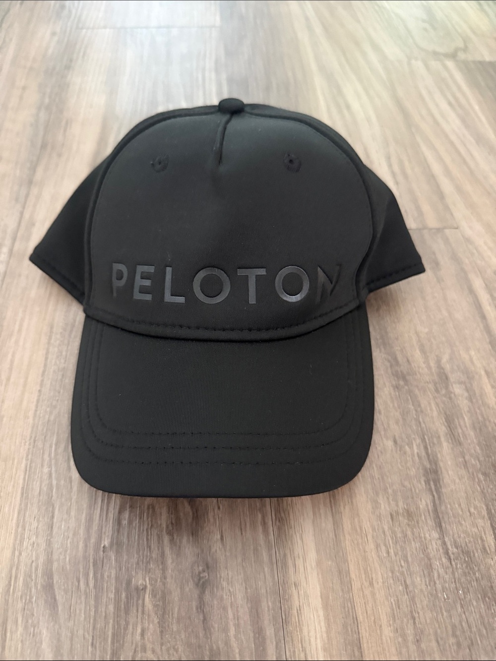 Peloton Black Logo Baseball Cap